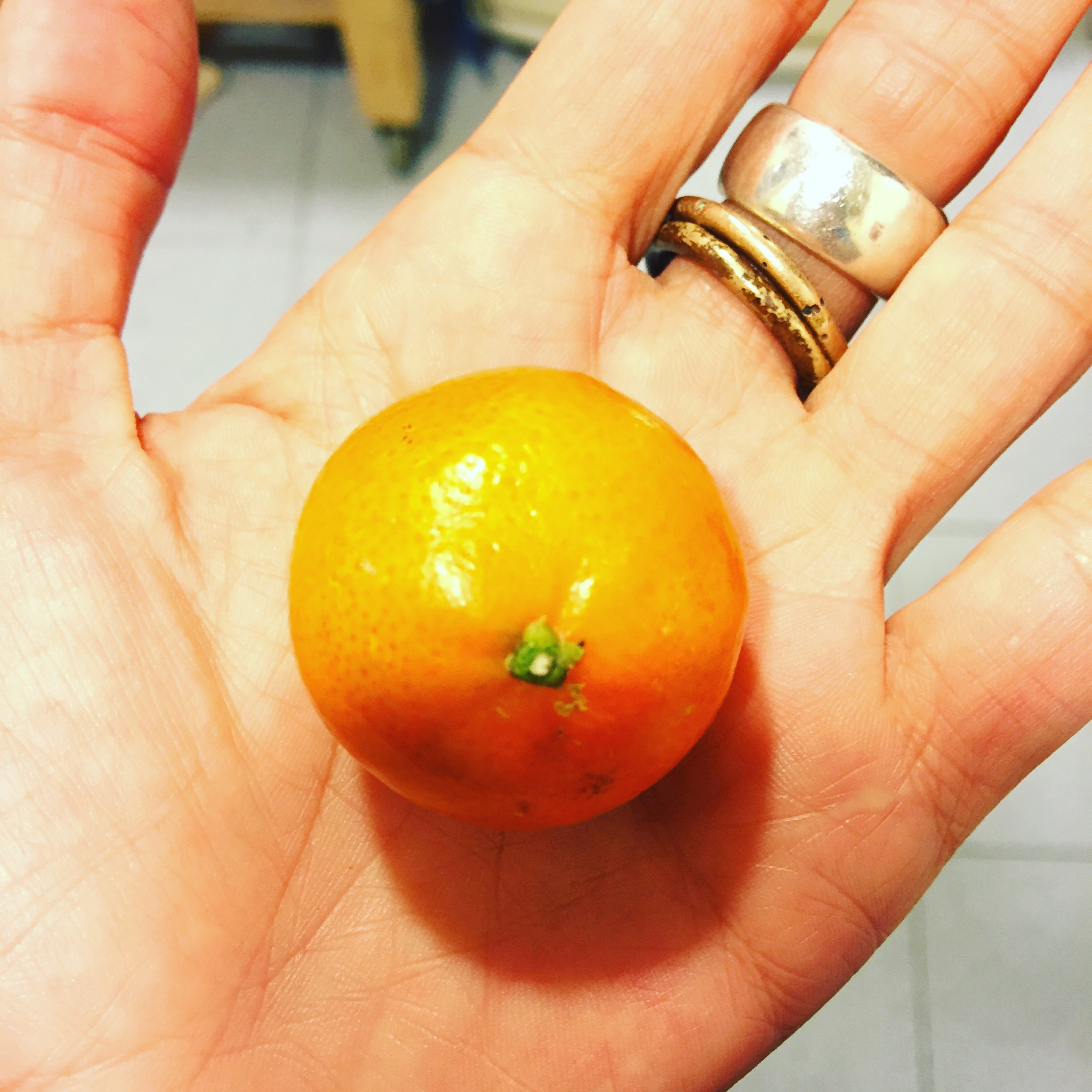 Mandarina mini, una golosina genial :))