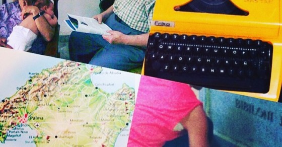 En febrero se cumplieron 8 años de la muerte de mi abuelo Miquel Bibiloni. Gracias a él escribo. Y con mucho amor ;)) - Roser Amills, escritora mallorquina