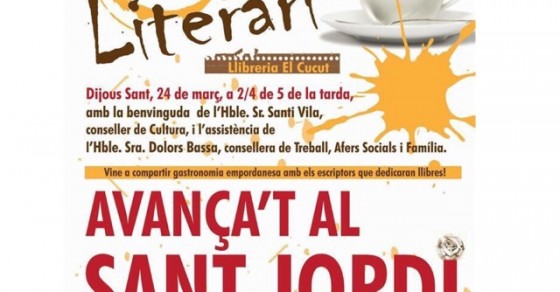 Sant Jordi per #SetmanaSanta: demà, 80 autors signarem al berenar de @ElCucutllibre; també hi tindreu #Labachillera ;)) 1 Sant Jordi per #SetmanaSanta: demà, 80 autors signarem al berenar de @ElCucutllibre; també hi tindreu #Labachillera ;)) - Roser Amills, escritora mallorquina