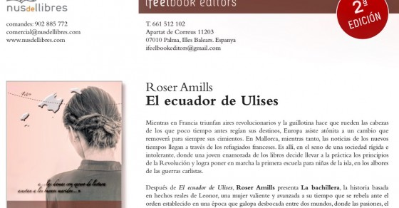 Salió a librerías hace muy poquitos días y me acaban de anunciar la 2ª edición de #Labachillera Corre y échale un vistazo!! 1 Novela La bachillera de Roser Amills