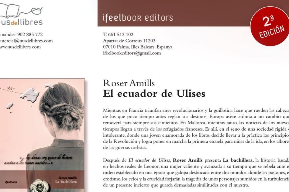 Ficha de la editorial Ifeelbook con el sello «2ª edición»
