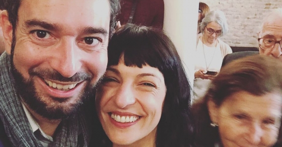 Con Pere Estupinya, os regalamos nuestro instante selfie de Sant Jordi 2016 - Roser Amills, escritora mallorquina