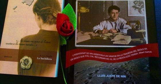 Dice @lancharro_chaos que el primer Sant Jordi en el nuevo piso es con dos buenos libros ;)) - Roser Amills, escritora mallorquina