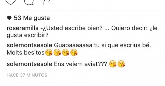 Instagram modifica su diseño y yo estoy en ese grupito de conejillos de indias: ved, desde ayer tengo la app en B/N y rarita :)) - Roser Amills, escritora mallorquina