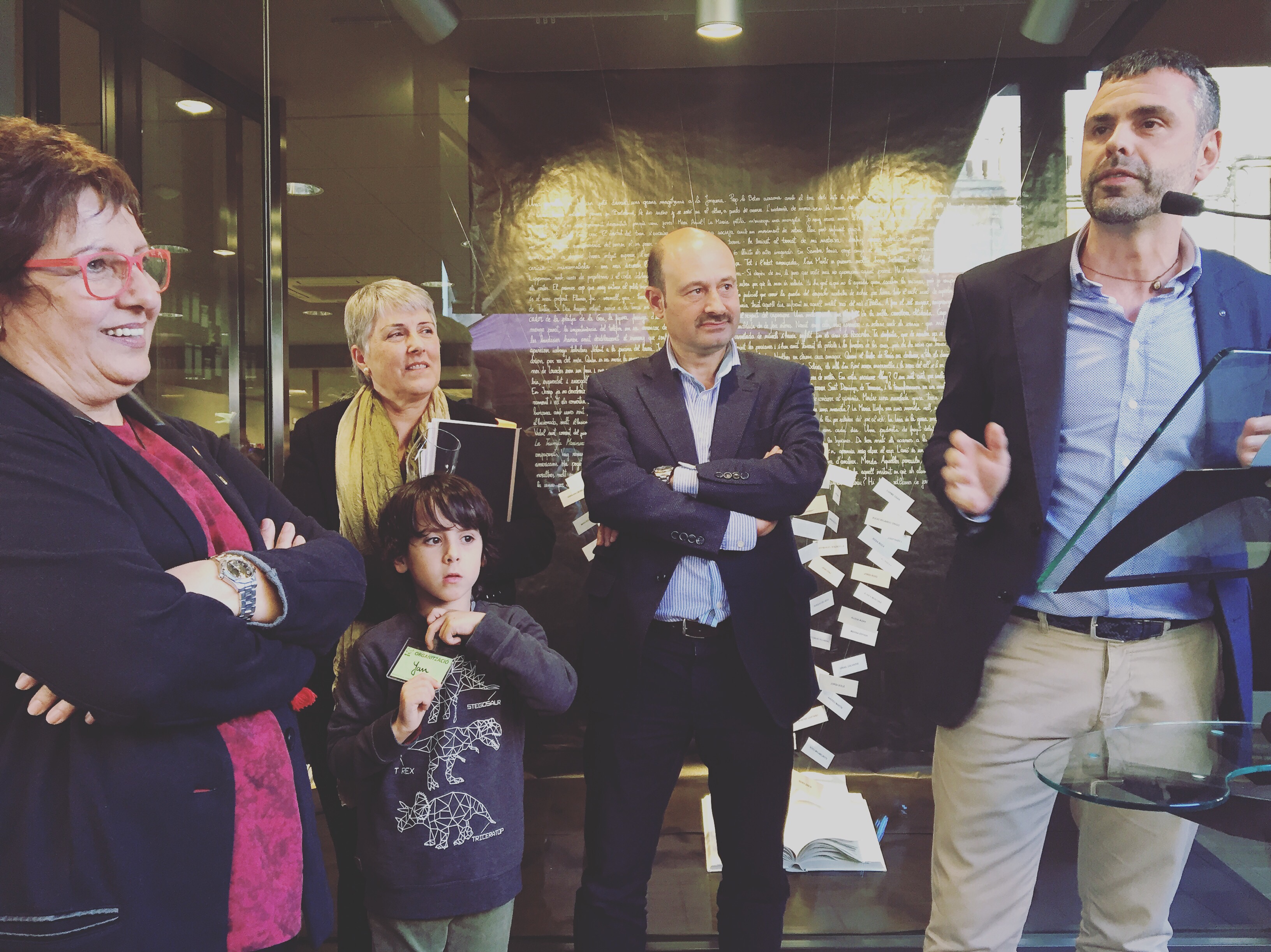 berenar d'escriptors a la llibreria el cucut