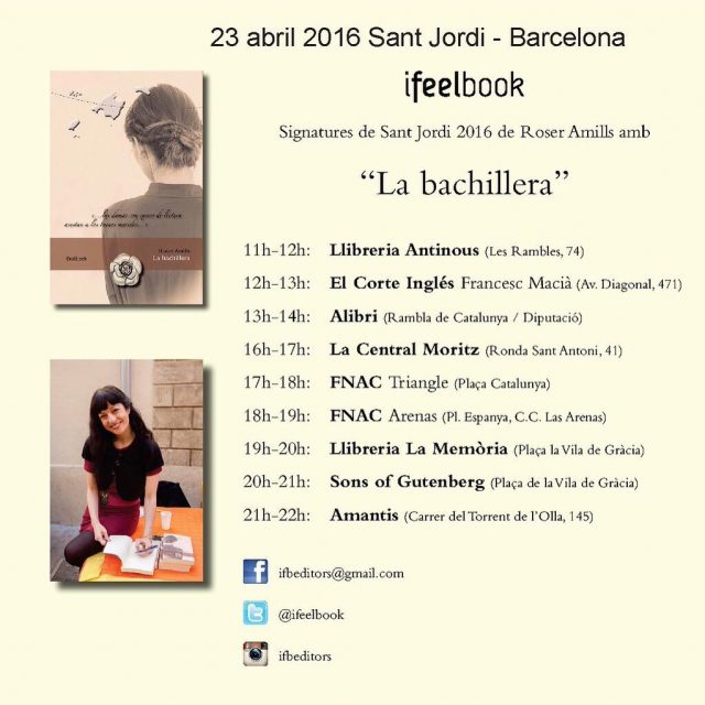 Novela La bachillera de Roser Amills