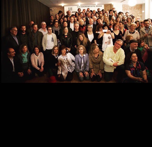 Roser Amills al tradicional esmorzar del Regina de sant jordi, setzena edicio