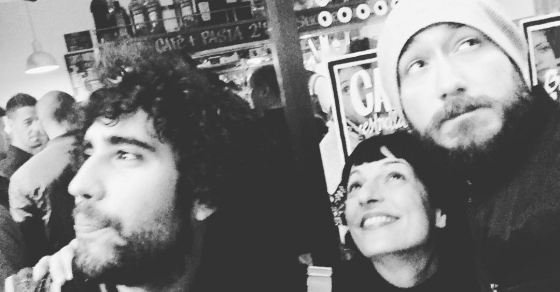 Roser Amills con El Coko y marc alberola