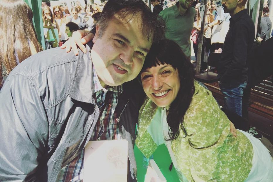 Roser Amills con Rafa Pardo