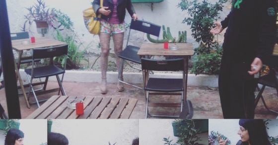 Roser Amills con su novio Afromarc