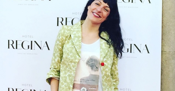 roser amills photocall de sant jordi