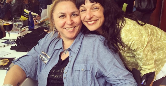 Con mi amiga guerrera y triunfadora Megan Maxwell en recuerdo del bonito Sant Jordi 2016 - Roser Amills, escritora mallorquina