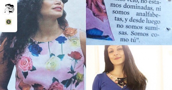 Con #joumanahaddad no sólo me unen un vestido y un cinturón: seamos insumisas - Roser Amills, escritora mallorquina