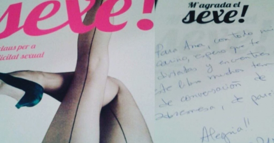 dedicatoria de Roser Amills