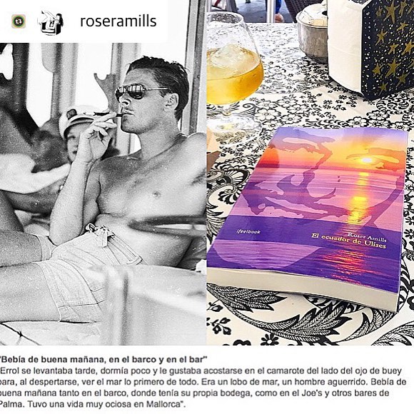 El ecuador de Ulises, la novela sobre Errol Flynn de Roser Amills