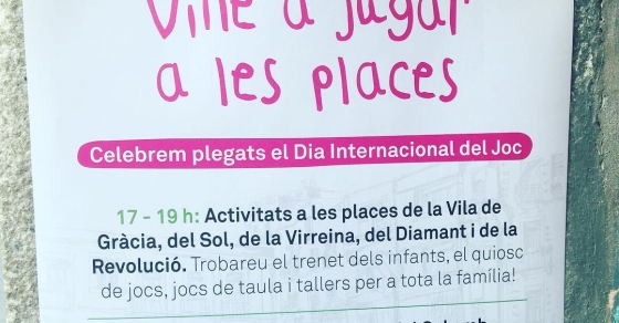 jugar a les places barri de gracia