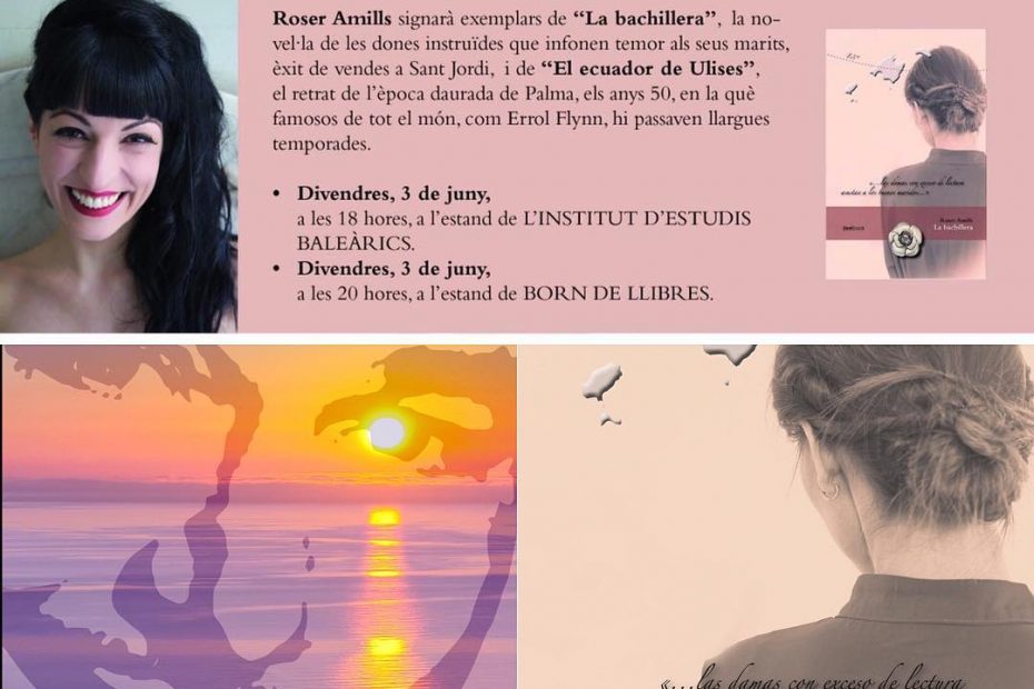 Presentaciones de El ecuador de Ulises de Roser Amills en Born Llibres i Institut d'estudis balearics