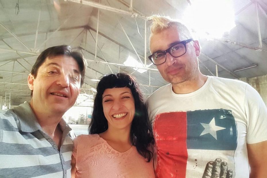 Roser Amills con Frederic Garrido en Berga