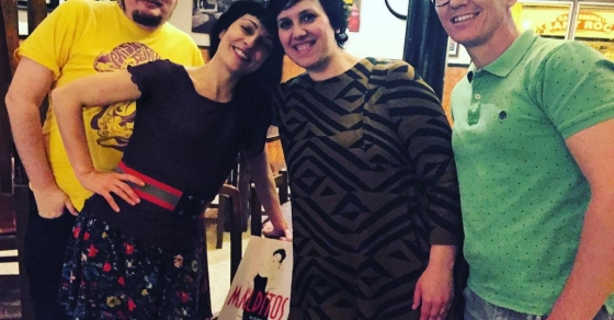 Roser Amills con Irene Claver