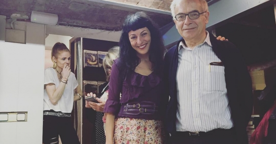 Roser Amills Con Lectores De La Bachillera