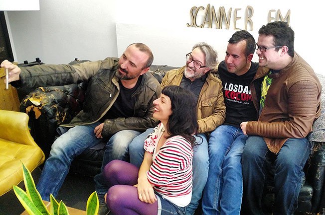 Roser Amills con Pau Freixas en scanner FM