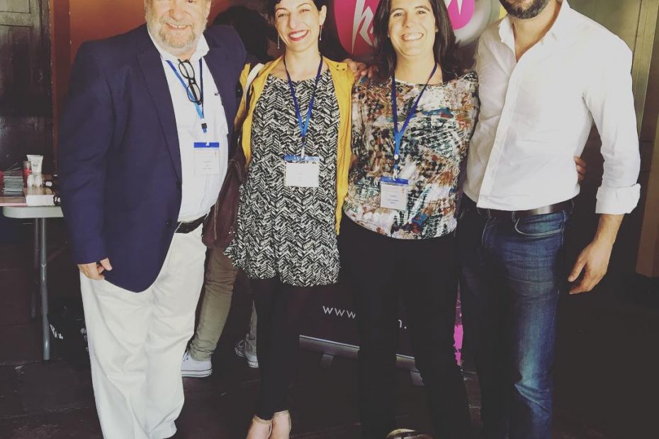 Roser Amills con pere estupinya