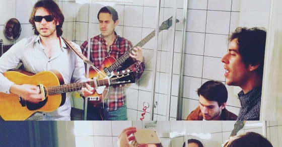 Roser Amills graba con con the Foo band las wc tapes