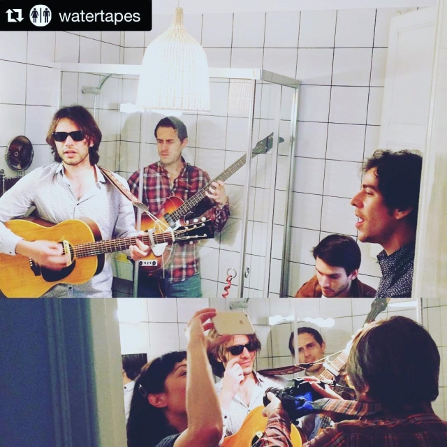 Roser Amills graba con con the Foo band las wc tapes