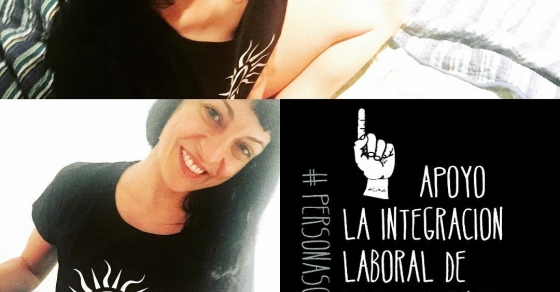 Roser Amills se une a la Asociacion Alma Solidaria, Campaña #PersonasconAlma para sensibilizar sobre la integracion laboral de las personas con disCAPACIDAD