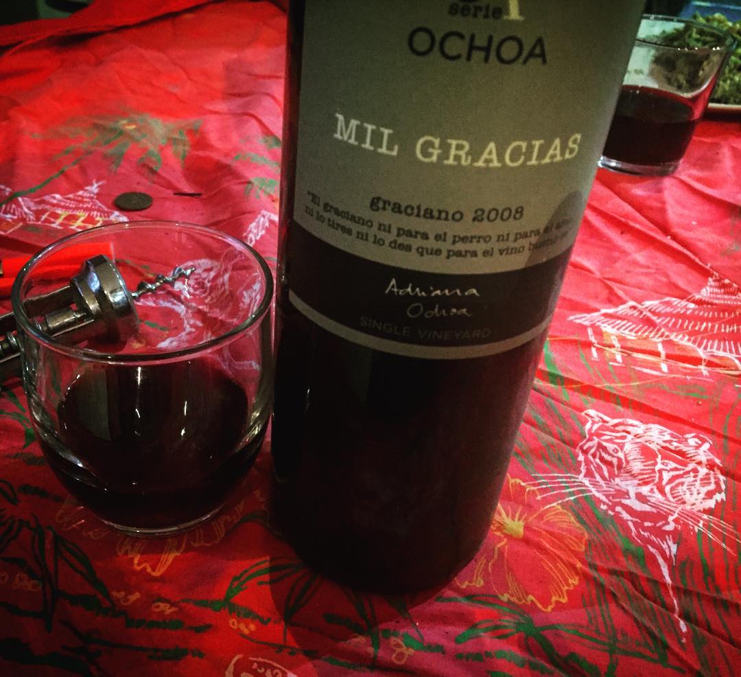 vino mil gracias ochoa
