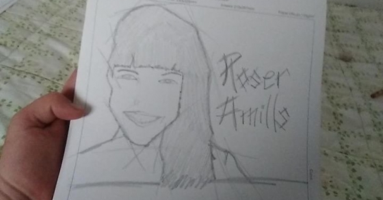 Gracias Francesco por este dibujo!!! :)) - Roser Amills, escritora mallorquina