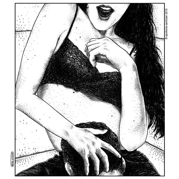 Mirad qué bonito regalo me ha hecho Apollonia Saintclair en el 3er Vol. de Ink is my blood: los dos dibujos que me hizo! 6 Mirad qué bonito regalo me ha hecho Apollonia Saintclair en el 3er Vol. de Ink is my blood: los dos dibujos que me hizo! - Roser Amills, escritora mallorquina