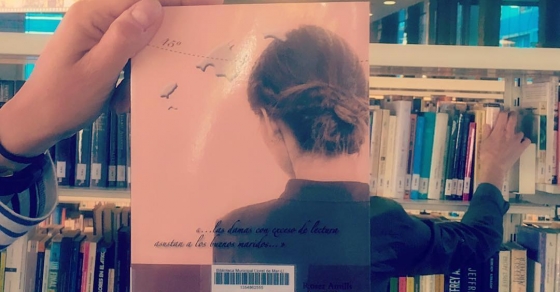 Book Face de la Biblioteca de Lloret 2 La bachillera de Roser amills a la biblioteca de Lloret