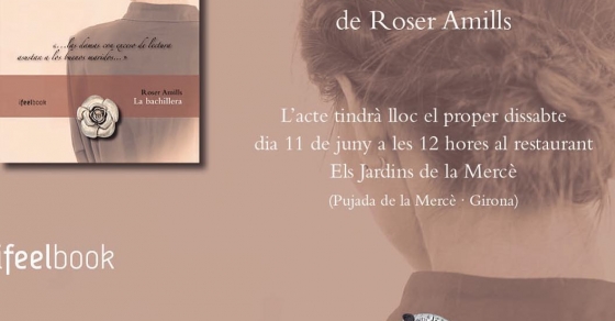 Presentacio a Girona de la novel:la la bachillera de roser amills