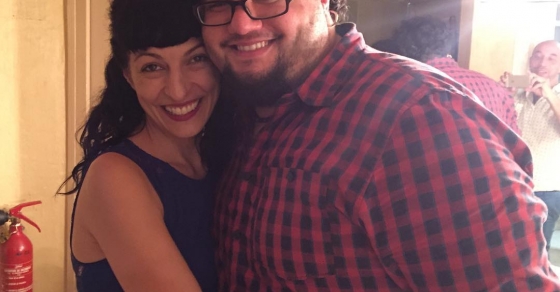 Roser Amills con berenguer aina bateria de lidia guevara