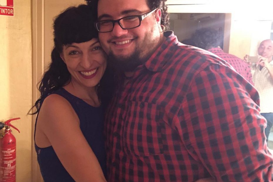 Roser Amills con berenguer aina bateria de lidia guevara