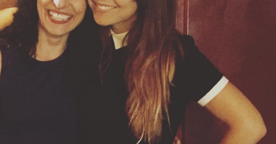 Roser Amills con Lidia Guevara