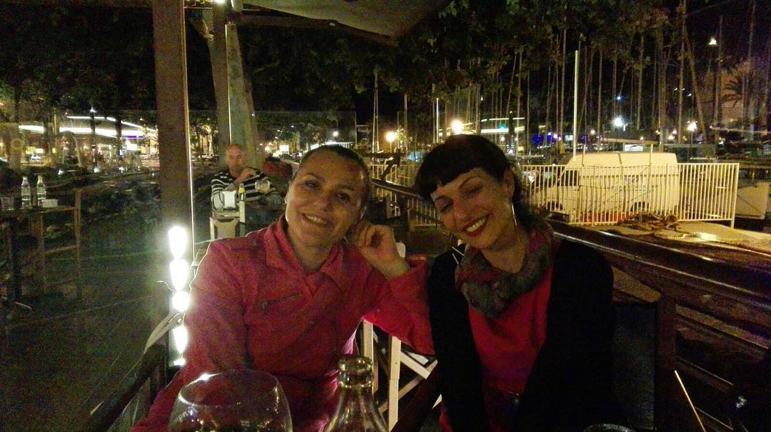 Roser Amills con Xisca Vanrell