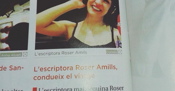 Al #totmataró publiquen la trobada que tenim dimarts a la Biblioteca Pompeu Fabra ;)) - Roser Amills, escritora mallorquina