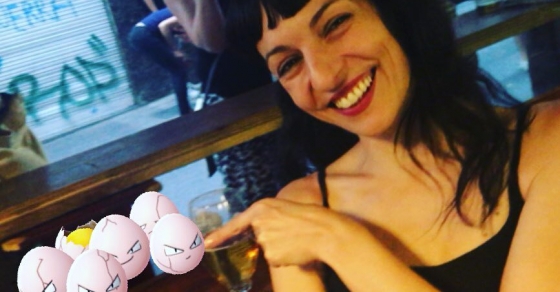 Me acabo de abrir cuenta en #PokemonGo y ya he cazado 3 y pico :)) - Roser Amills, escritora mallorquina