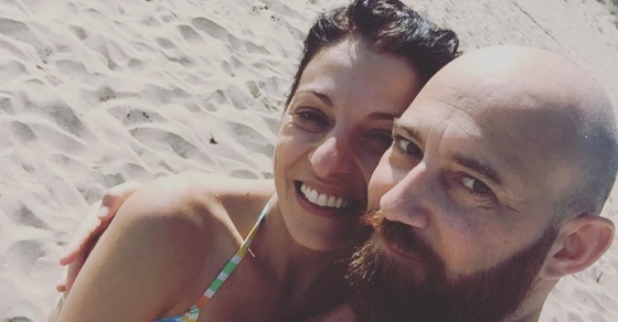 En una playa secreta con Marco :)) - Roser Amills, escritora mallorquina