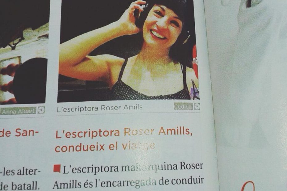 Al #totmataro publiquen la trobada i presentacio de roser amills a la Biblioteca Pompeu Fabra ;))