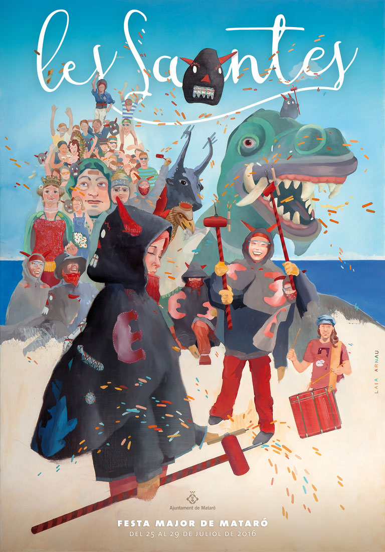 cartell les santes mataro
