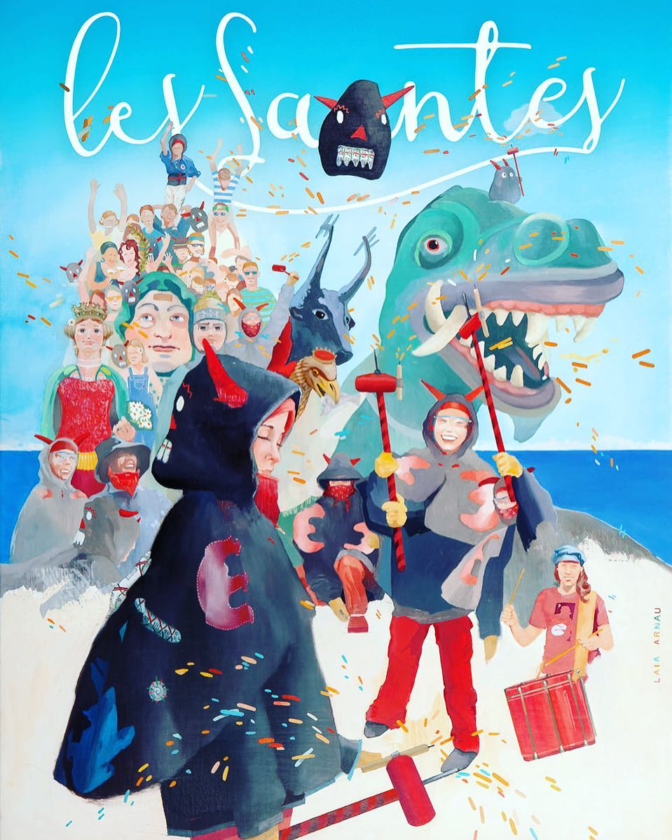 Avui vespre seré a la biblioteca Pompeu Fabra de Mataró per Les Santes! Ens hi veiem!!