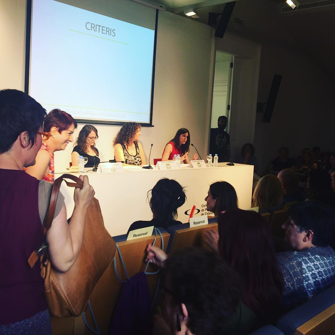 Ara presentem #manifest campanya #OnSonLesDones per uns mitjans de comunicació més plurals #onsónlesdones