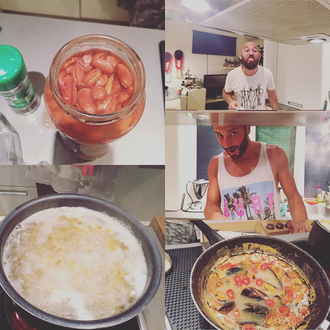 pasta fagioli e cozze con marco della porta