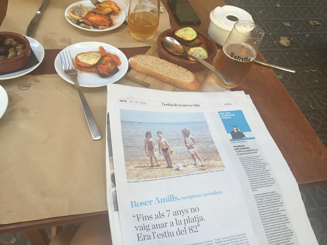 Primer estiu a la platja de Roser Amills publicat a l'ARA