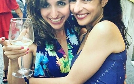 Roser Amills amb Anna Bertran