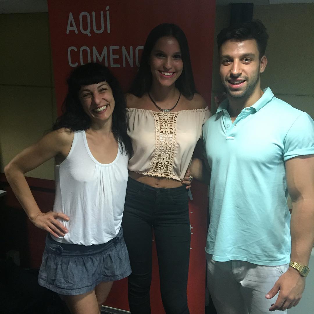 Roser Amills con Carla di Pinto