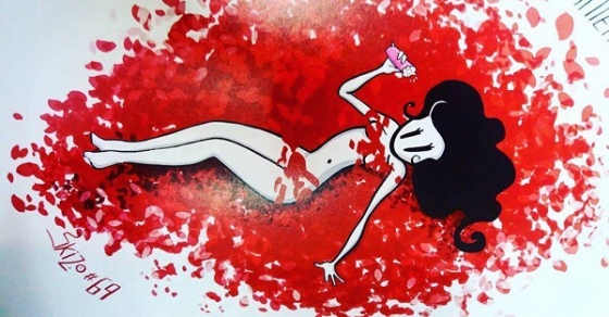 Roser Amills dibujo ilustracion de Alberto Calaf de Roser Amills